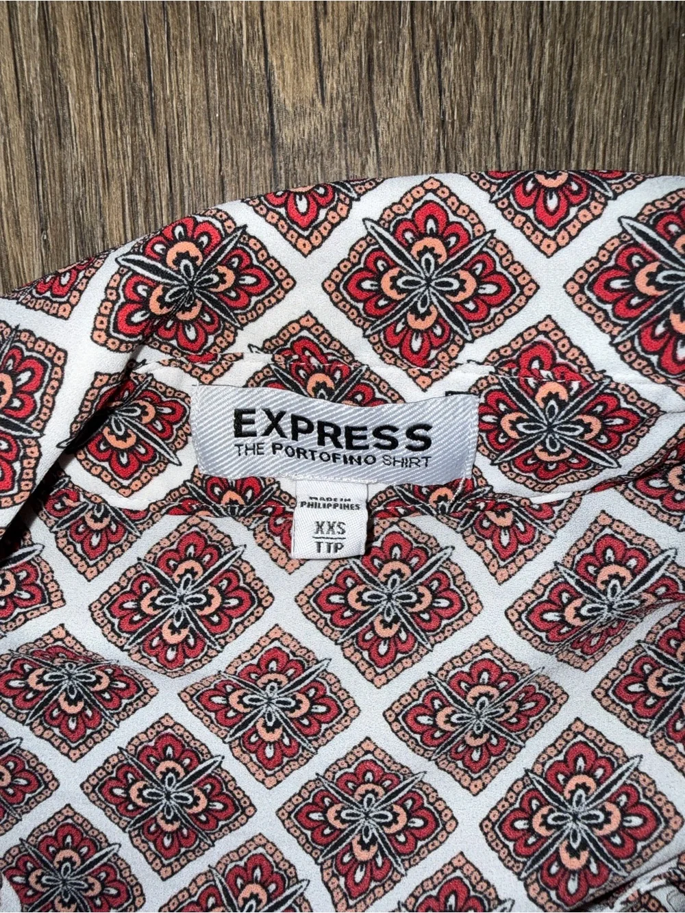 Express Patterned Portofino Shirt